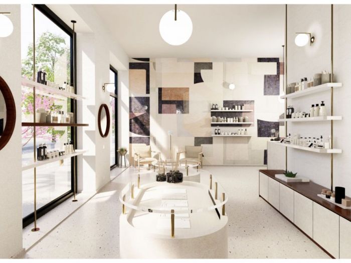 Archisio - Daniele Meloni - Progetto Negozio profumeria