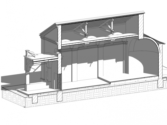 Archisio - Luca Giacometti - Progetto Consolidamento strutturale e risanamento conservativo della chiesa di san vittore