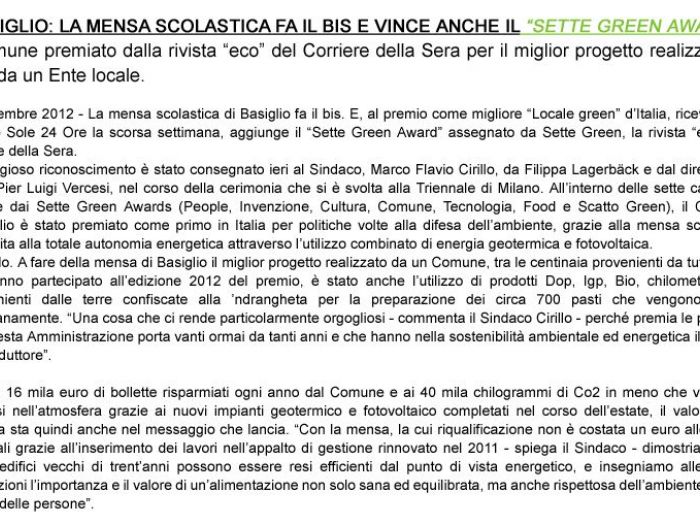 Archisio - Silvia Pietta - Progetto Riqualificazione energetica mensa