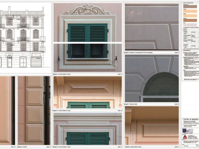 Archisio - Fabio Postani - Progetto Progetto colore di sestri levante
