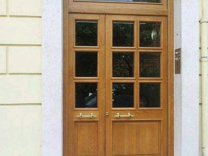 Archisio - Arte Del Legno 86 Snc - Progetto Portoni condominiali in legno roma