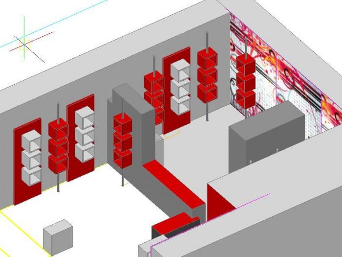 Archisio - Carmelo Galatioto - Progetto Negozio telefonia