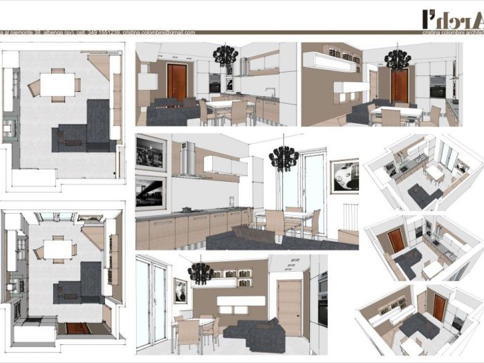 Archisio - Cristina Colombini - Progetto Bilocale per un single