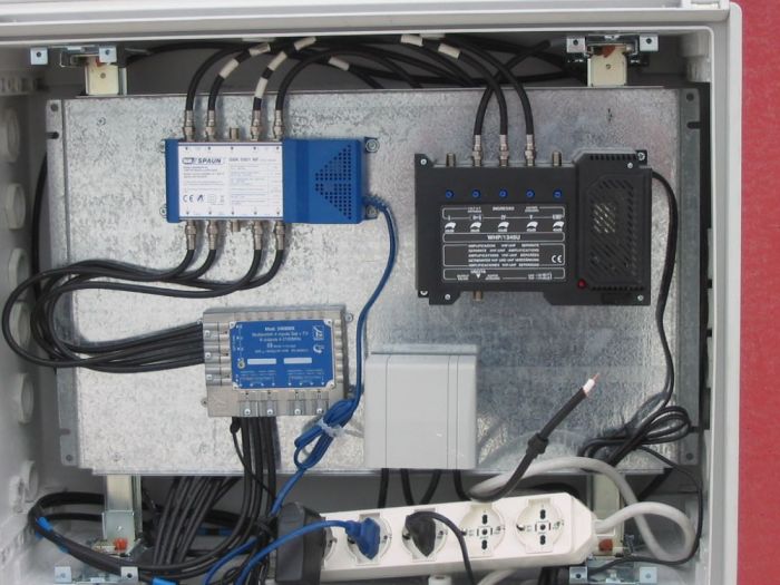 Archisio - Modernaluce Impianti Elettrici - Progetto 2010 lissone centro commerciale antenna tv