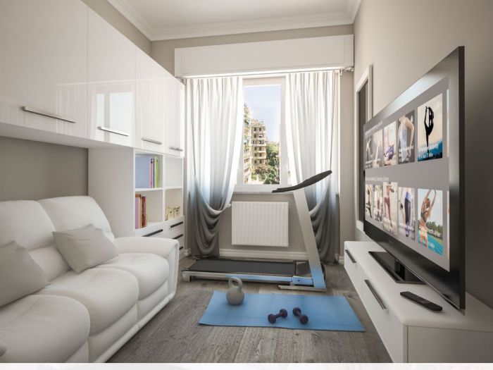 Archisio - Mc Rendering Solution - Progetto un immenso open-space da 50 mq