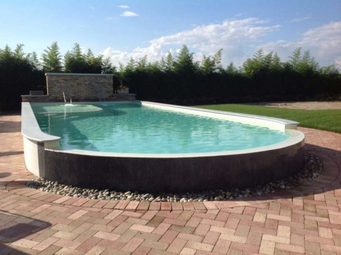 Archisio - Pireco - Progetto Piscine a sfioro