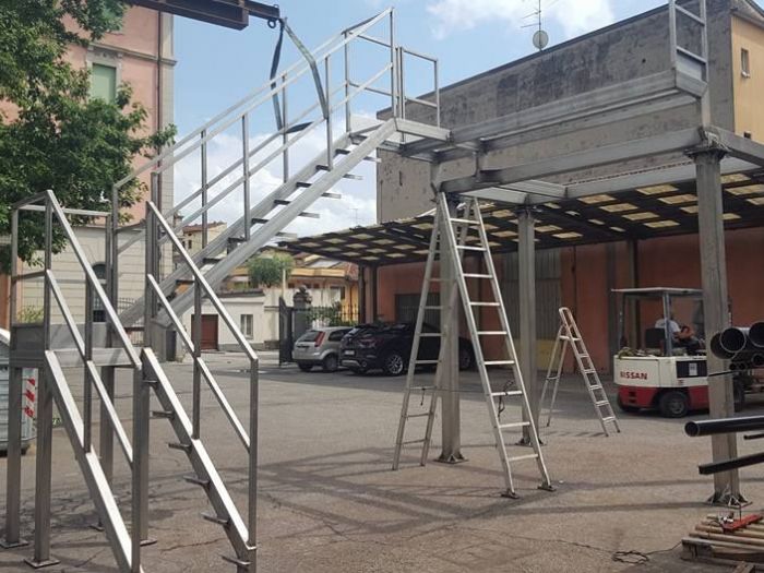 Archisio - Pagani Srl - Progetto Scale antincendio