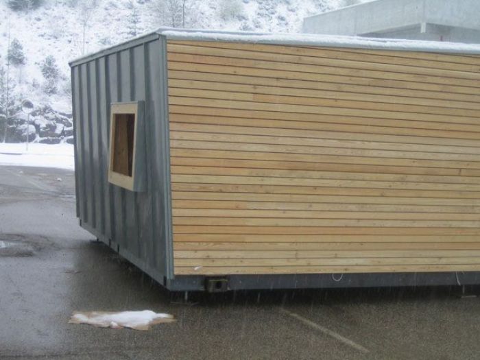 Archisio - Mauro Rossaro - Progetto Cellula abitativa mobile