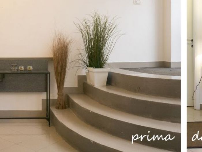 Archisio - Alessandro Giardini - Progetto Allestimento temporaneo studio karisma home staging a milano