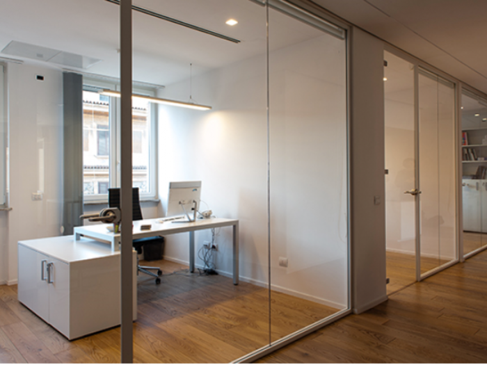 Archisio - Bomori Studio Architetti - Progetto Ufficio cliente privato