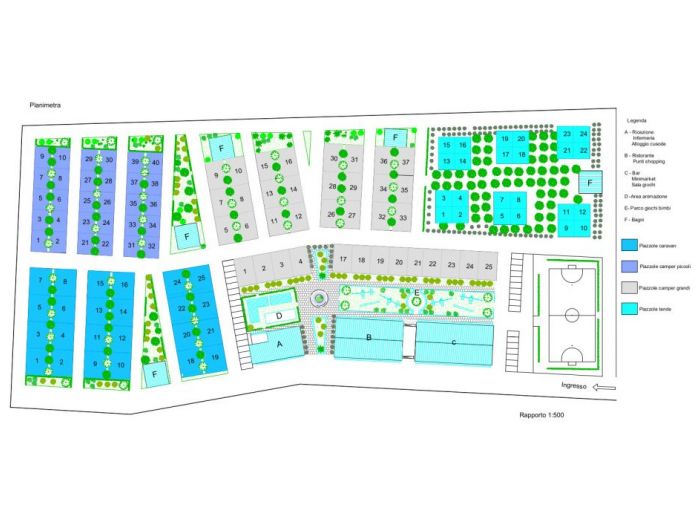 Archisio - Maria Grazia Corrado - Progetto Progetto campeggio