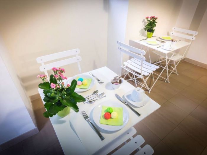 Archisio - Silvia Orlandi - Progetto Sala colazione hotel diffuso