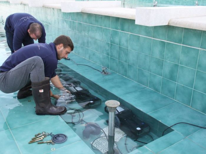 Archisio - Forme Dacqua - Progetto Empire world erbil kurdistan irachenoTre fontane realizzate per il centro multi-funzione empire world