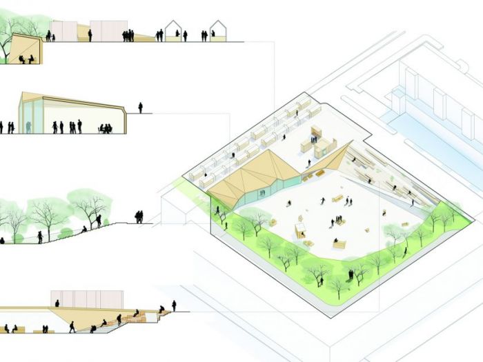 Archisio - Mm Studio - Progetto Riqualificazione piazza europa