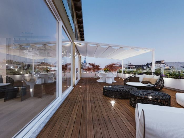 Archisio - Annalisa Carli - Progetto Un attico in stile loft in milano