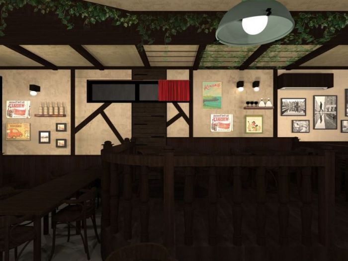 Archisio - Adriano Gerardo Pasciuti - Progetto Restyling green elf irish pub