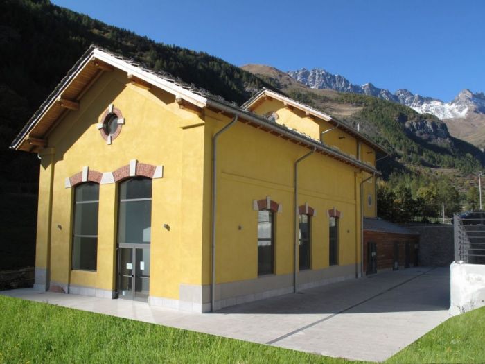 Archisio - Enrica Quattrocchio - Progetto Maison grimpeuna palestra di arrampicata ad ollomont