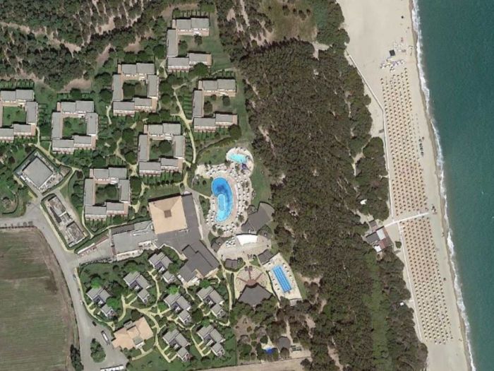 Archisio - Francesco Ruffini - Progetto Villaggio turistico a 4 stelle direttamente su una magnifica spiaggia del mar jonio a marinella di cutro in provincia di crotone