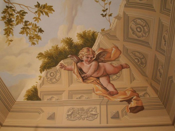 Archisio - Artmande Dimarco Napoletano - Progetto Soffitto angeli