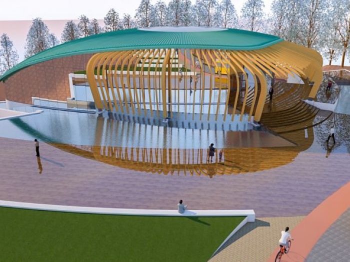 Archisio - Alfieri Architecture - Progetto Un museo unico in legno