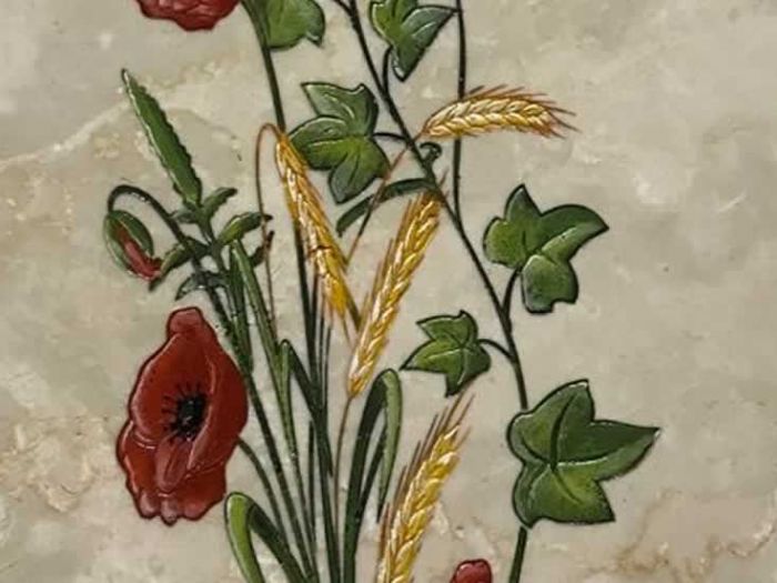 Archisio - Raspanti Andrea C Snc - Progetto Lavorazione lapidi funebri con decori applicati