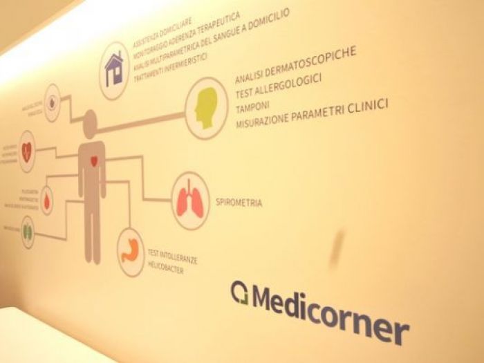 Archisio - Ata Italy - Progetto Franchising corner per farmacie - concept e stanza campione