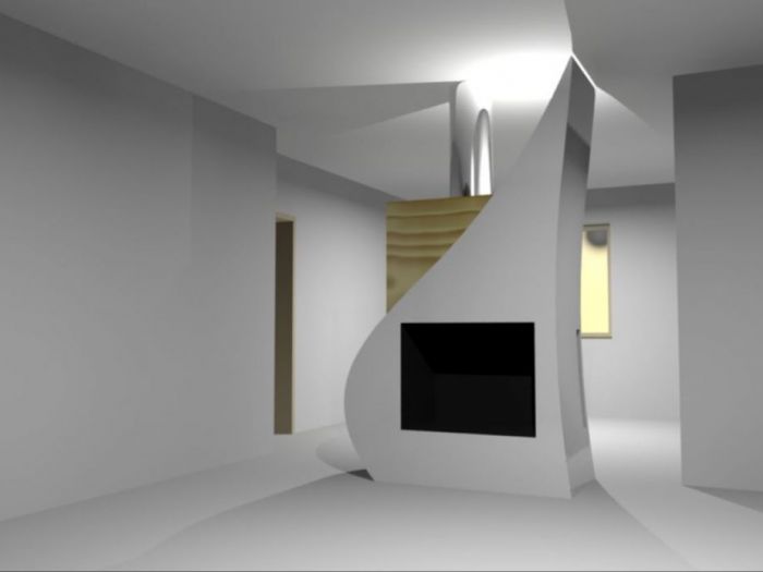 Archisio - Studio Campitiello Architetto - Progetto Camino centrale