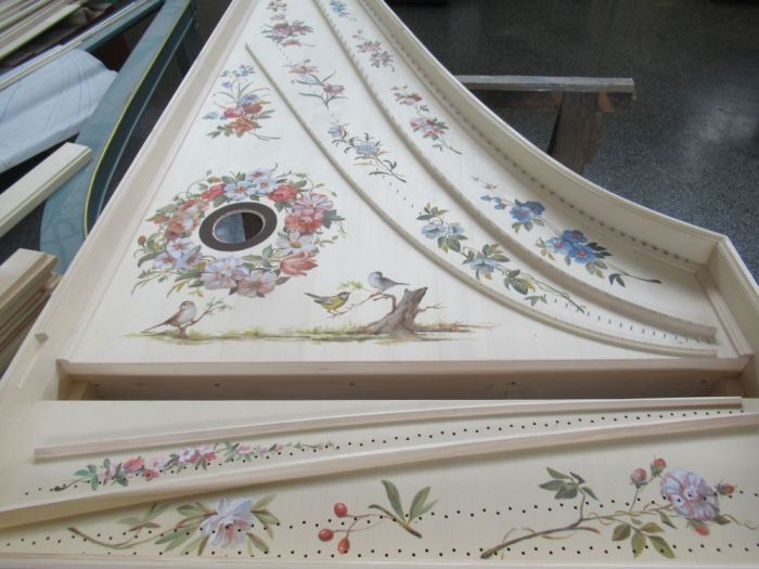 Archisio - Erica De Rosa - Progetto Decorazioni per clavicembali