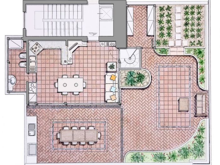 Archisio - Mario Pucciarelli - Progetto Mansarda e orto in citt