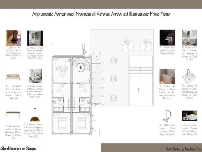 Archisio - Gilardi Interiors On Staging - Progetto Provincia di veronaampliamento bbprogetto interior