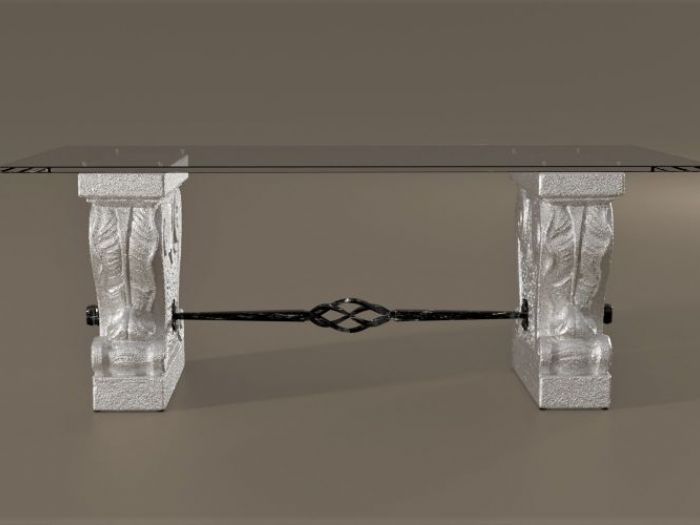 Archisio - Dablec Di Tiziano Moletta - Progetto Tavolino da salotto classico valmarana