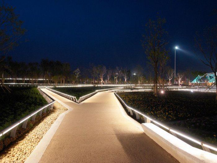 Archisio - Plasma Studio - Progetto Flowing gardens xian international horticultural expo