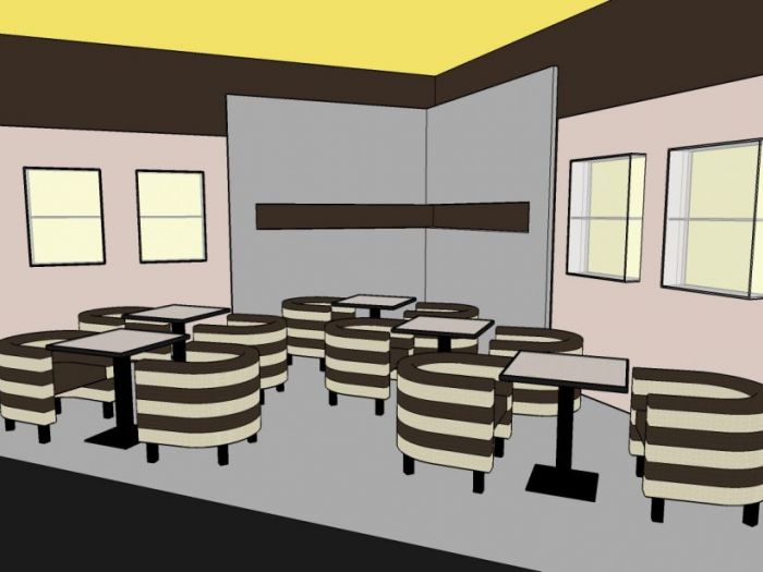 Archisio - Gianluca Bernardini - Progetto Concept caffetteria