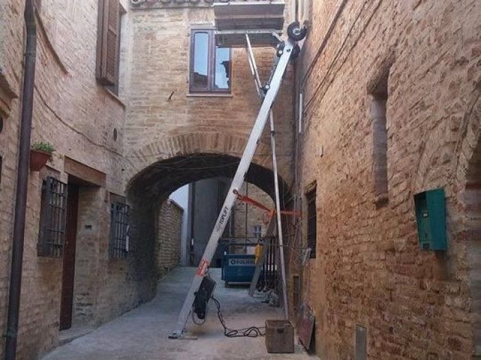 Archisio - Traslochi Camilli - Progetto Scale aeree