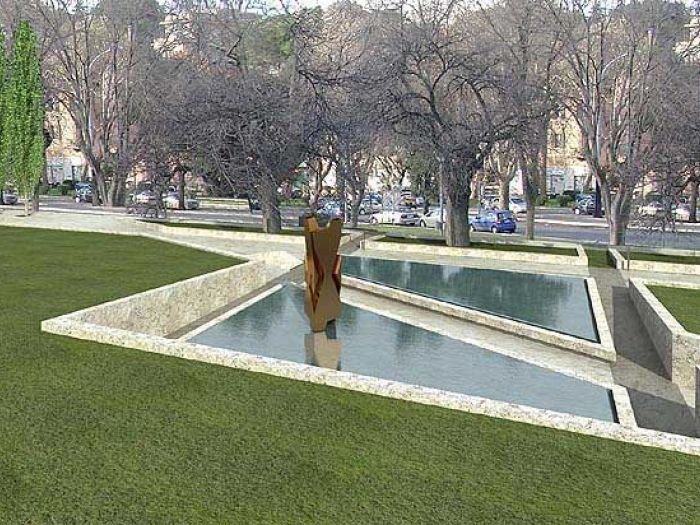 Archisio - Ruggero Lenci - Progetto Concorso per un monumento ai caduti di nassiriya