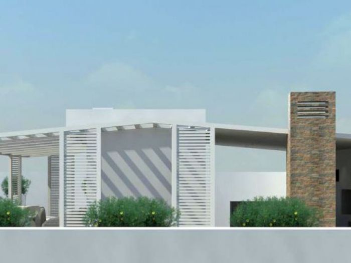 Archisio - Vincenzo Bafunno - Progetto Pergolato architettonico