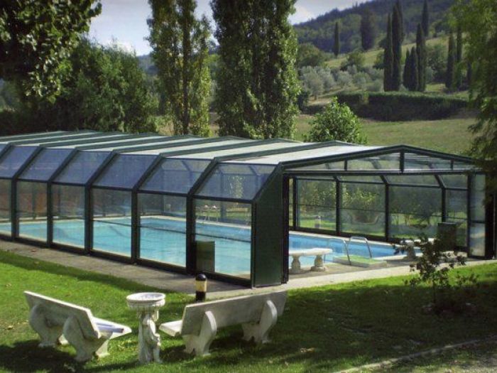 Archisio - Astra Piscine - Progetto Coperture telescopiche