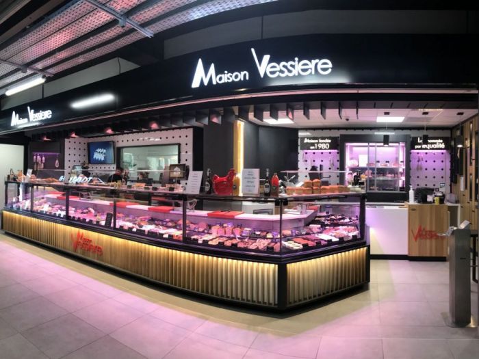 Archisio - Flli Groppo srl - Progetto Maison vessiere - macelleria pescheria