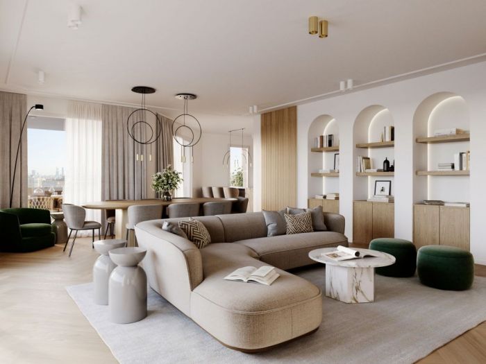 Archisio - Doppiozero Interior - Progetto Casa mm - interior design di un attico contemporaneo