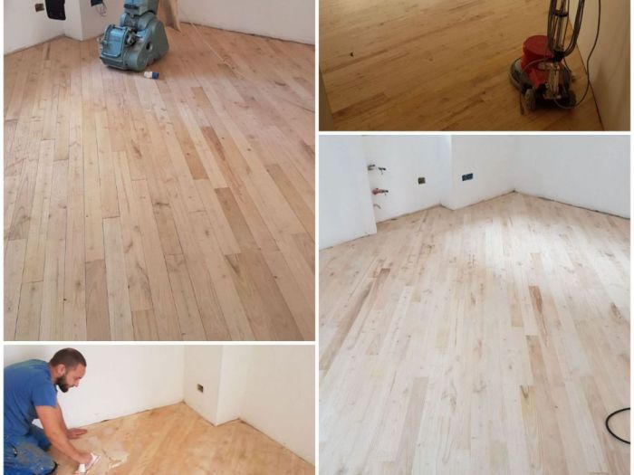 Archisio - Parquettista Roma - Progetto Restauro parquet massello con levigatura e verniciatura