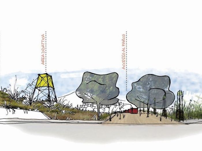 Archisio - Alessandro Demaria - Progetto Parco verde urbano per enna bassa