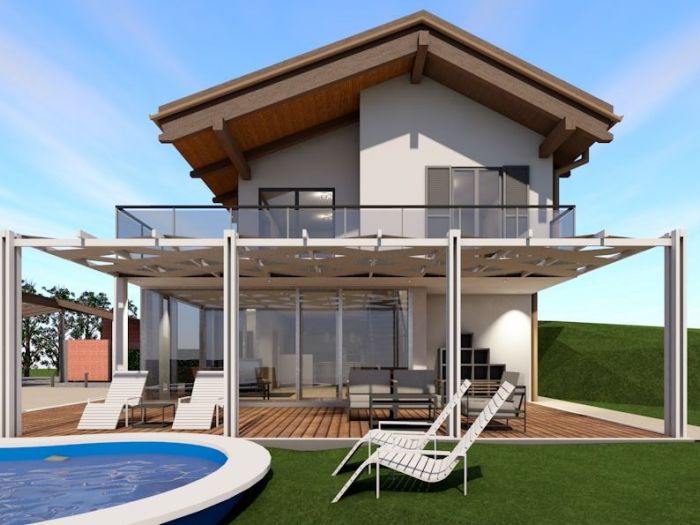 Archisio - Dbiostudio - Progetto Ristrutturazione totale da fienile a residenza