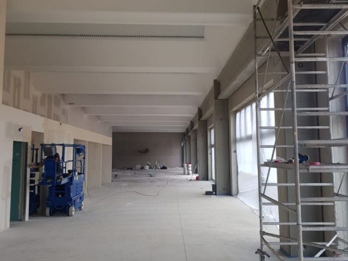 Archisio - Stil Pitture Di Gorgoglione Salvatore - Progetto Ripristino scuri in legno e tinteggiatura capannone