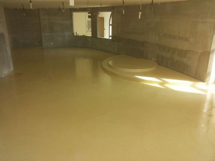 Archisio - Michela Vicchi - Progetto Pavimento decorcemento