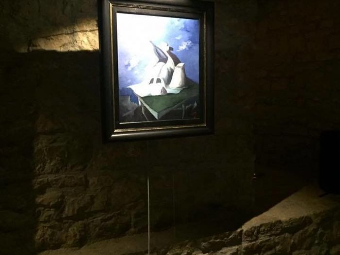 Archisio - Architetto Gianni Anselmo - Archproject architecture And Engineering - Progetto Progetto allestimenti per mostra internazionale di pittura - scuderia castello di caccamo pa