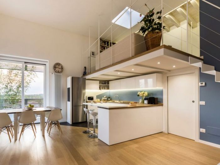 Archisio - Annalisa Carli - Progetto Un luminoso attico datmosfera