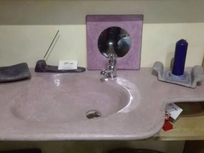 Archisio - Lo Art Di Lorenzo Menichelli - Progetto Lavabi in cacciopesto