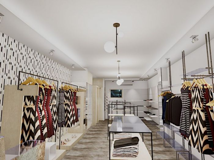 Archisio - Ostuni Giuseppe Pietro - Progetto Arredo abbigliamento