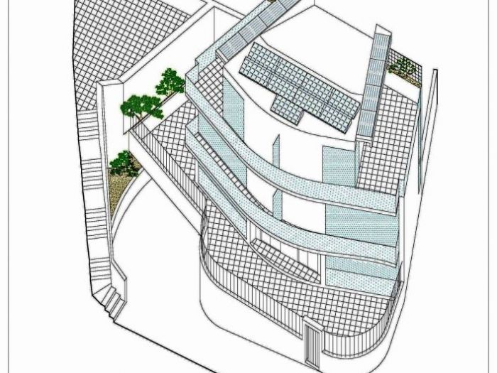 Archisio - Massari Gianfranco - Progetto Progetto di una casa bi-familiare