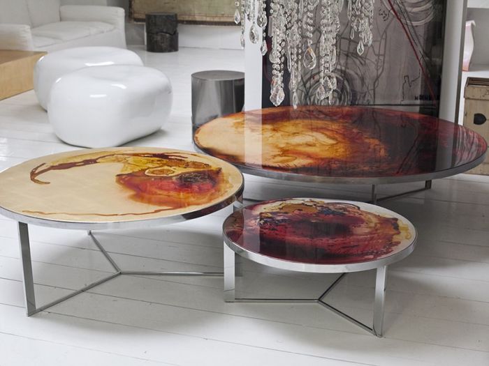 Archisio - Bau Design - Progetto Smoking tables